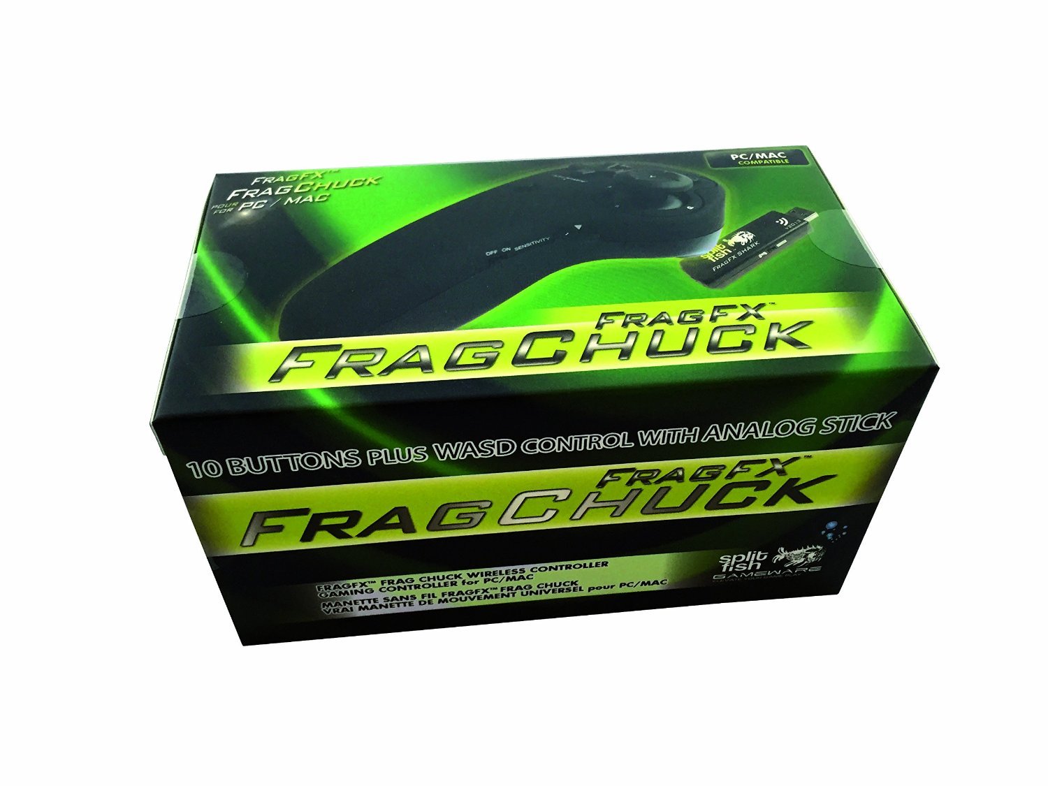 FragFX FragChuck 左手デバイス Amazon.co.jp: FragFX FragChuckゲーミングマウス PCコントローラー PC