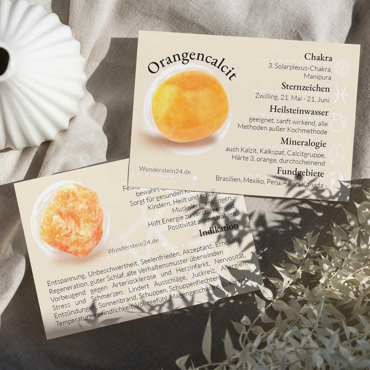 Orangencalcit Rohsteine Ø ca. 30 – 50 mm Edelsteine Heilsteine Wassersteine Glückssteine (Packung Nr. 4 mit 5 Kg)