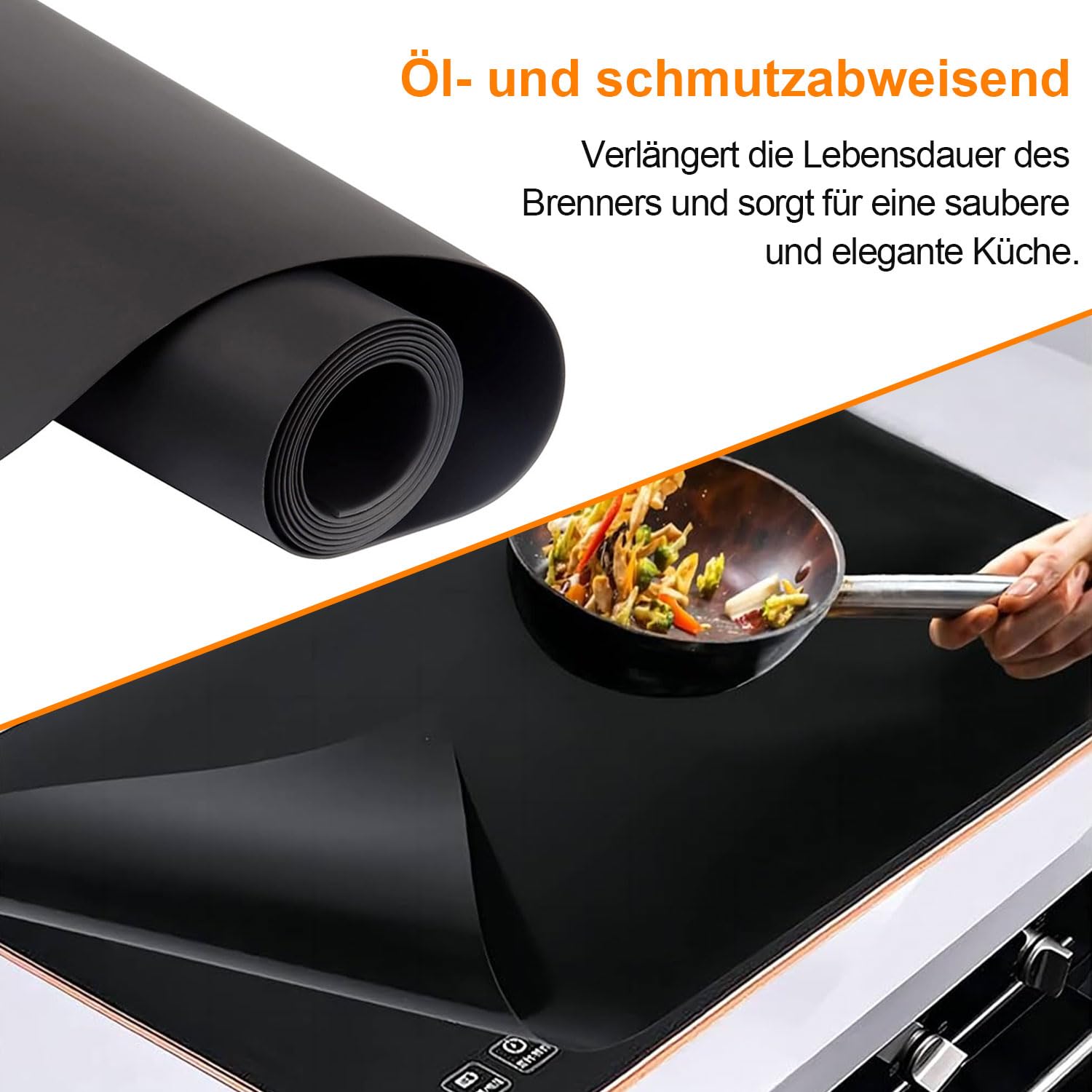 54 X 90 Cm Grote Inductiekookplaat, Beschermmat, Siliconen Inductie, Kookplaat, Hittebestendig, Warmte-isolerende Pad Voor Inductiekookplaat Multifunctionele Siliconenmat