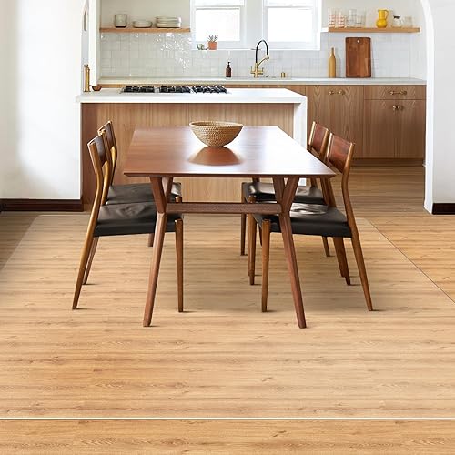 Miniatura 6 de tixpol Tapete de área para sala de estar, alfombra de área de 8 x 12 pies para mesa de comedor, alfombra de comedor transparente, alfombra de cocina