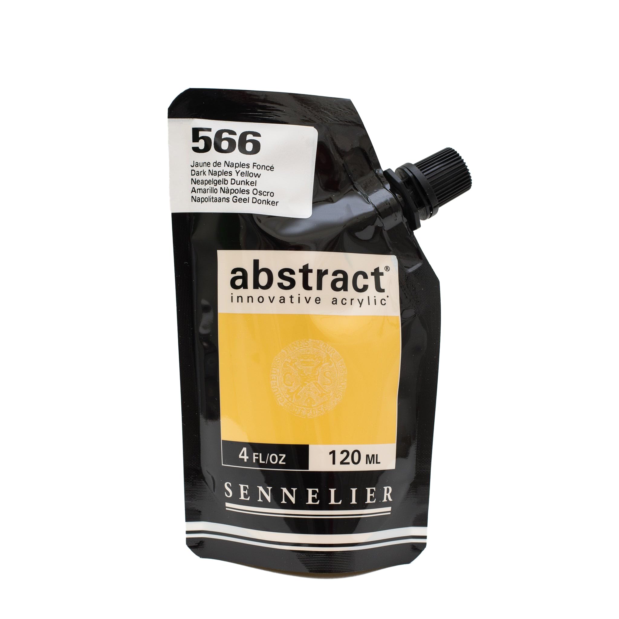 Sennelier Abstract Acrylic 120ml (#566 Dark Naples Yellow)
