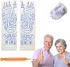 Reflexology Socks for Women, Reflexology Socks with Massage Tool, Acupressure Reflexology Foot Massage Socks for Women Men Men
