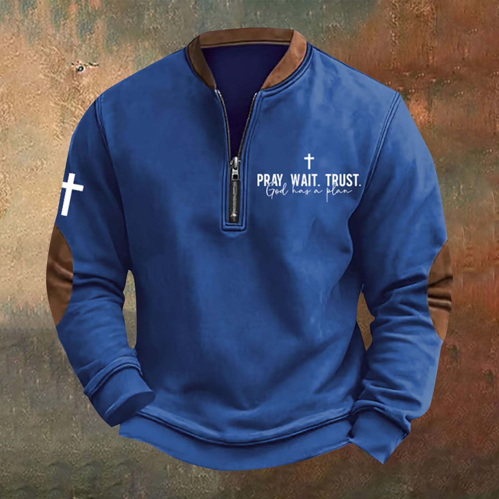 Sudaderas Hombres con Capucha Sudadera Y Cuello Cremallera Estampado Estilo Retro Occidental para Hombre Chollos Camisetas Sin Manga Ropa De Gym Mujer Impermeable Chaqueta Softshell