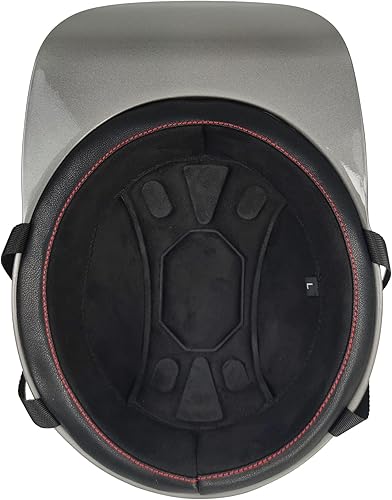 Miniatura 5 de Baseball Motorcycle Helmet - Half Helmet Motorcycle Men Women for Bike Cruiser Chopper Moped Scooter with Gloves and Masks, Dot Approve