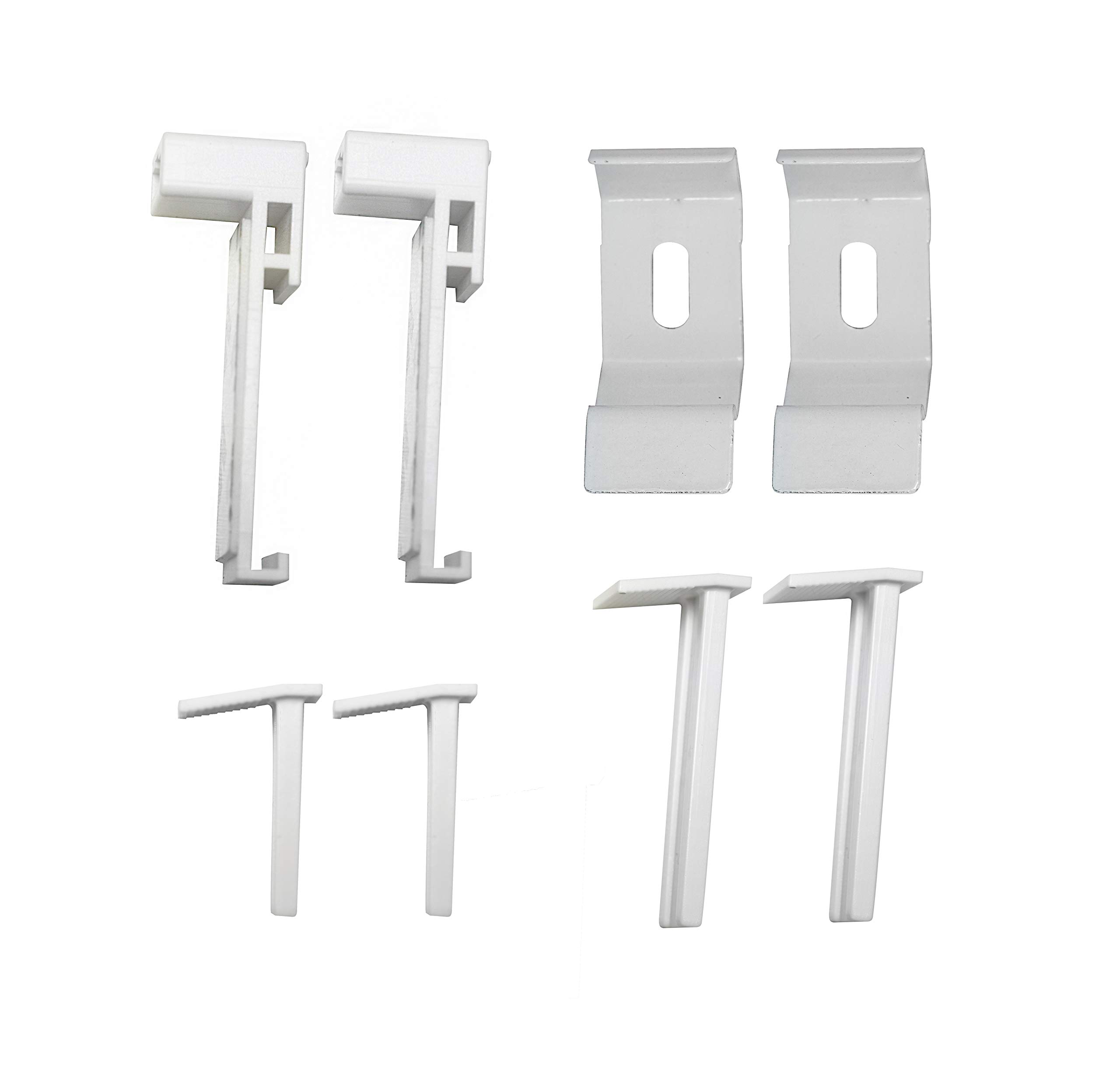 Doppelrollo Klemmfix Duo Rollo für Fenster ohne Bohren, Sonnenschutz Plisseerollo lichtdurchlässig und Blickdicht Cappuccino 80x210 cm