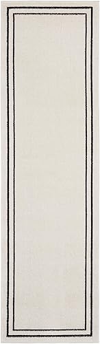 Vista 14 de Nourison Home Essentials - Alfombra contemporánea de 5 x 7 pies, color marfil/negro