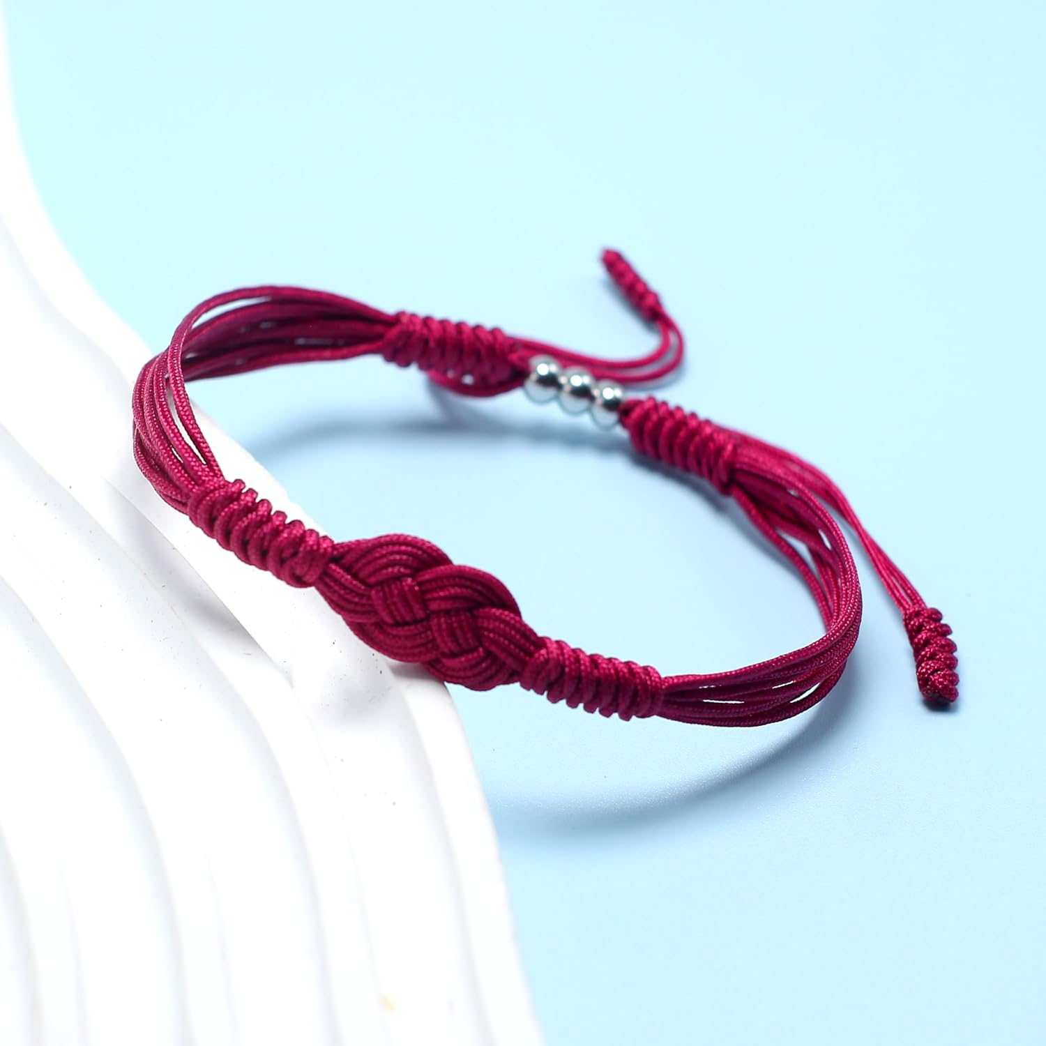 Infinity Protection Bracelet, Forever Lucky and Safe Multiple Color Tibetan Bracelet, Surfer String Wrap Bracelet for Men, Women, Forever Friendship, Luck and Protection thumbnail