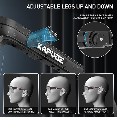 Miniatura 4 de KAPVOE Gafas de ciclismo fotocromáticas Gafas de sol deportivas de bicicleta de montaña Gases transparentes MTB Gafas hombres mujeres Bicicletas