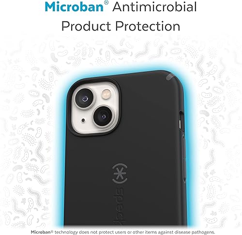 Miniatura 6 de Speck Funda para iPhone 14 y iPhone 13, funda delgada con protección contra caídas, resistente a los arañazos con tacto suave para iPhone de 6.1