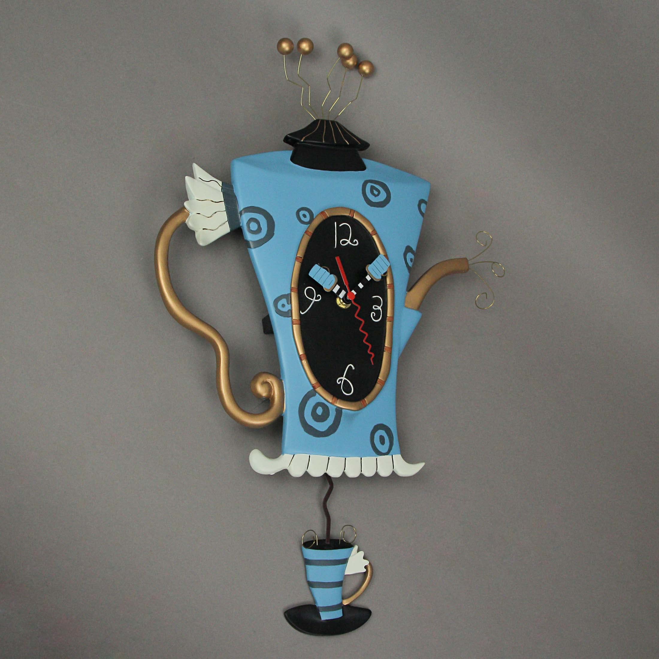 Amazon.co.jp: Allen Designs Enesco Cozy Time Steaming ティーポット