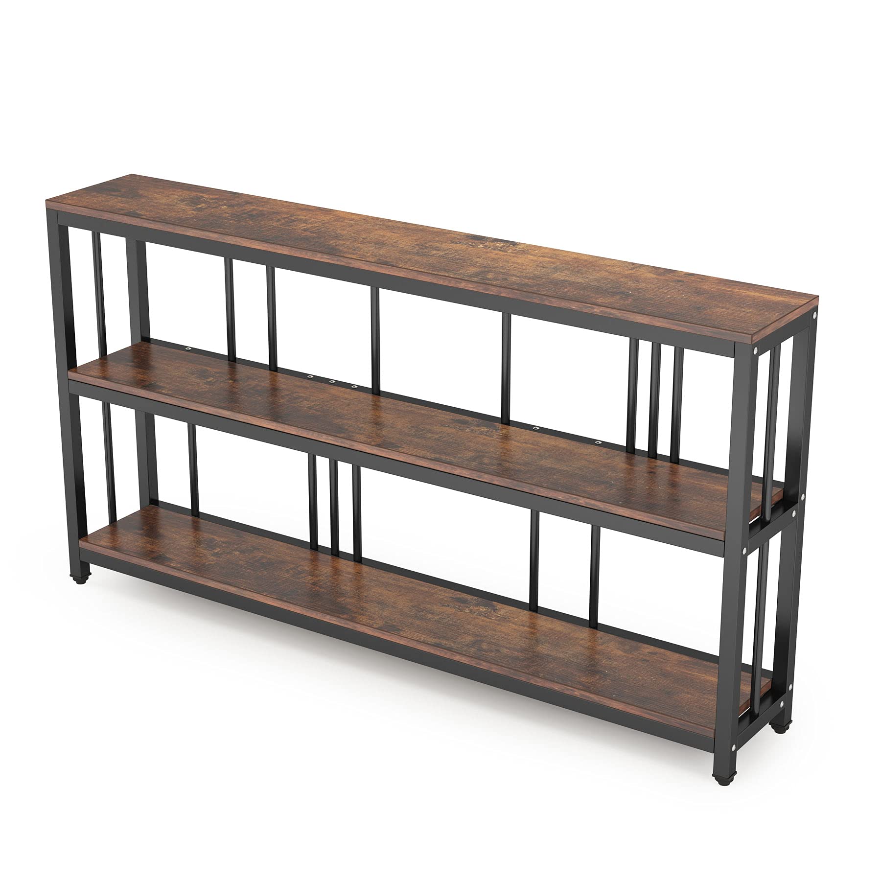 Buy Tribesigns 70.9" Sofa Table, 3 Tiers Console Table, Narrow Long