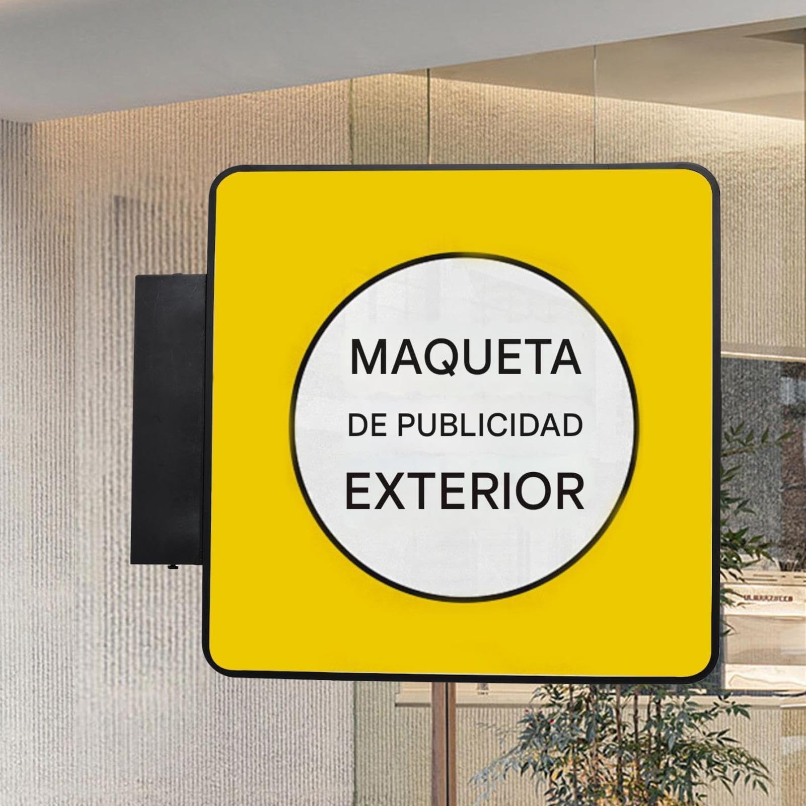 Cajas De Luz LED 70 X 70 Cm, Cajas De Luz De Doble Cara, Letrero Luminoso, Publicidad Luminosa, Lámparas De Doble Cara, Cajaes De Luzs Publicitaria, Para Decoración De Restaurante