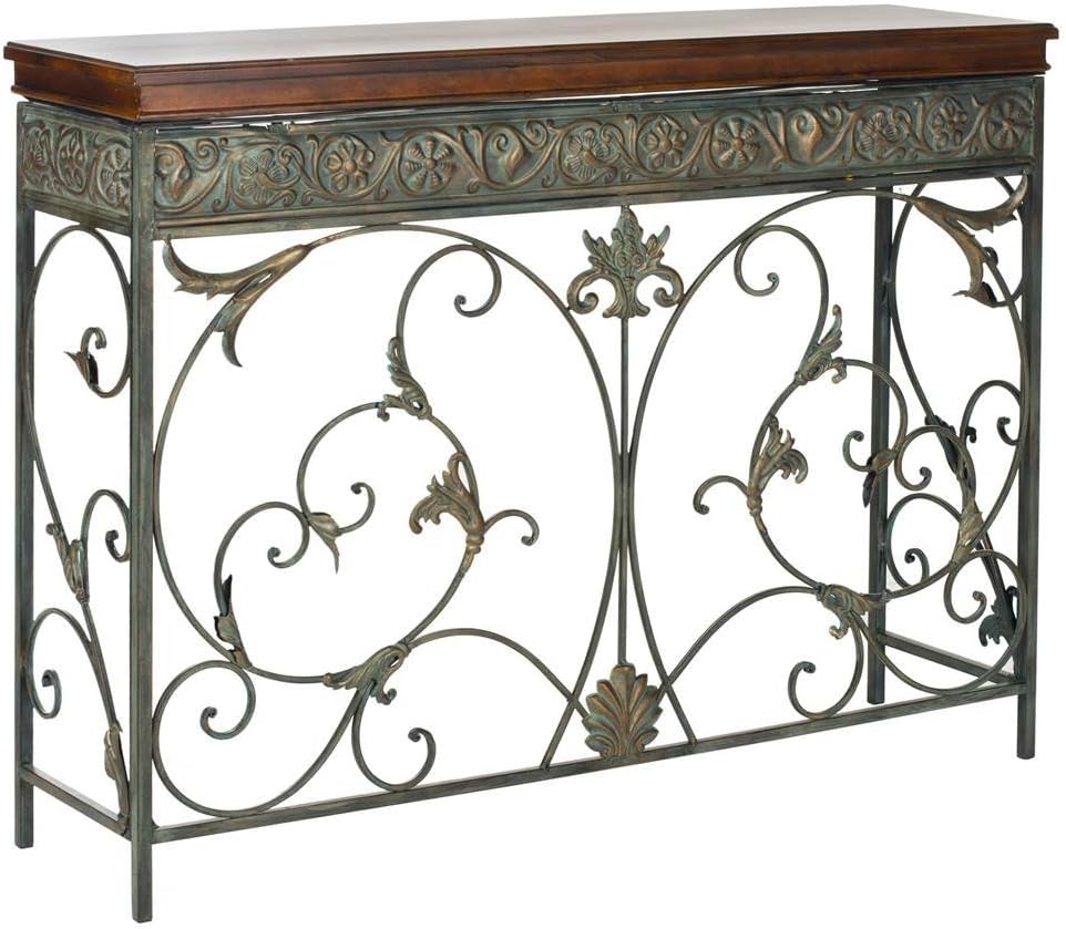 SAFAVIEH American Homes Collection Cynthia Brown Console Table