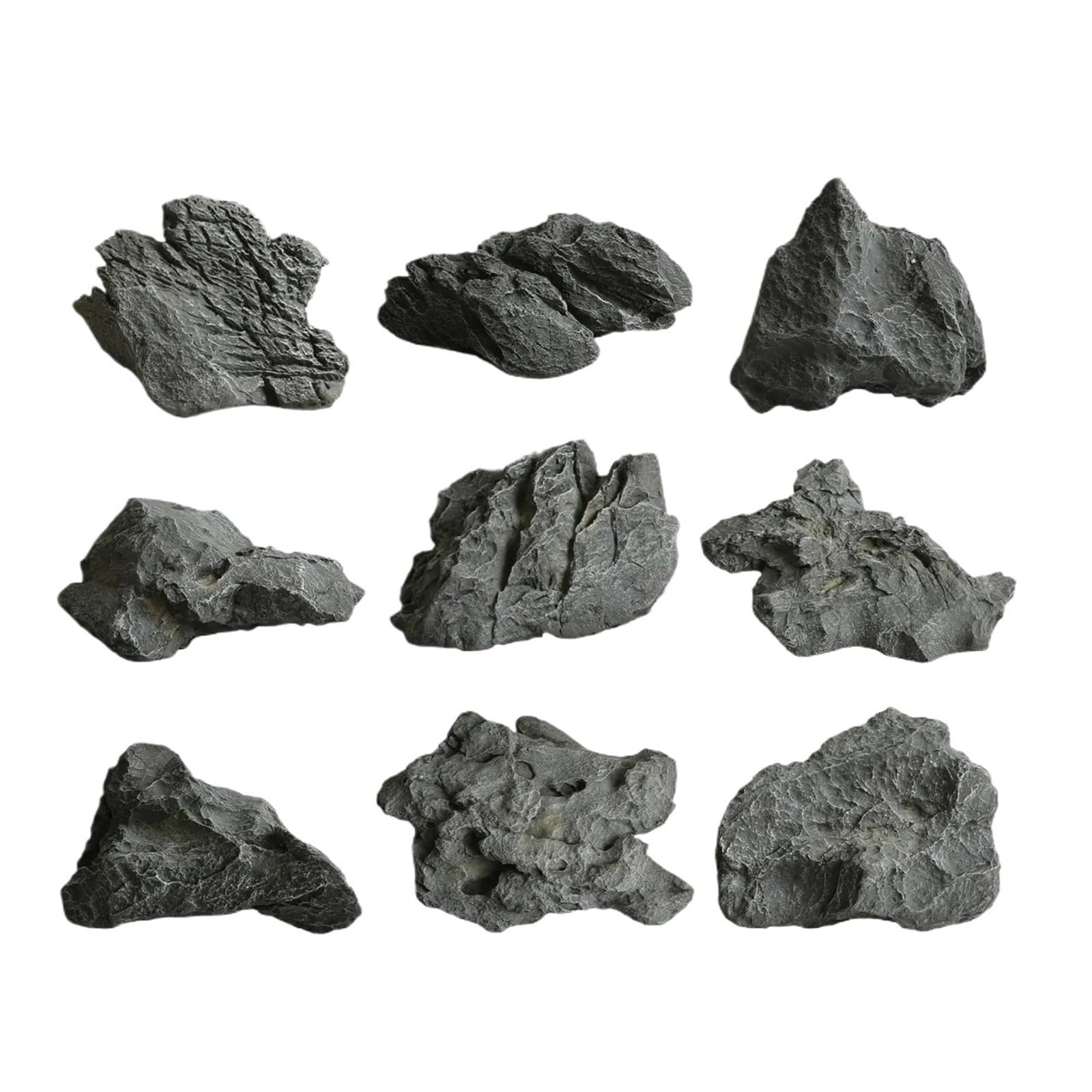 SPPEOUKJ Artificial Landscape Rock Courtyard Stage Performance Faux Stone Backyard Figurine Decorative Foam Decoration Ornament(Color1)