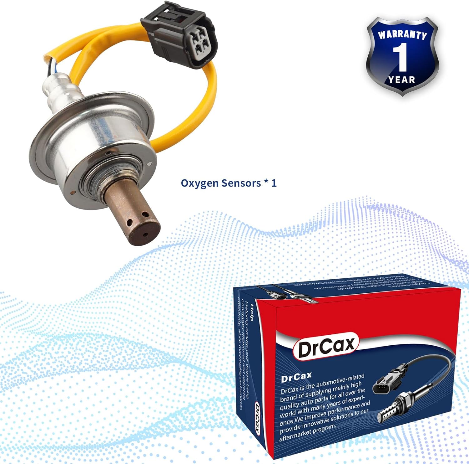 234-9124 Oxygen O2 Sensor Upstream Heated Air Fuel Ratio Compatible with Honda Civic 2011 2010 2009 2008 2007 1.8L L4 Replace 36531-RNA-J01