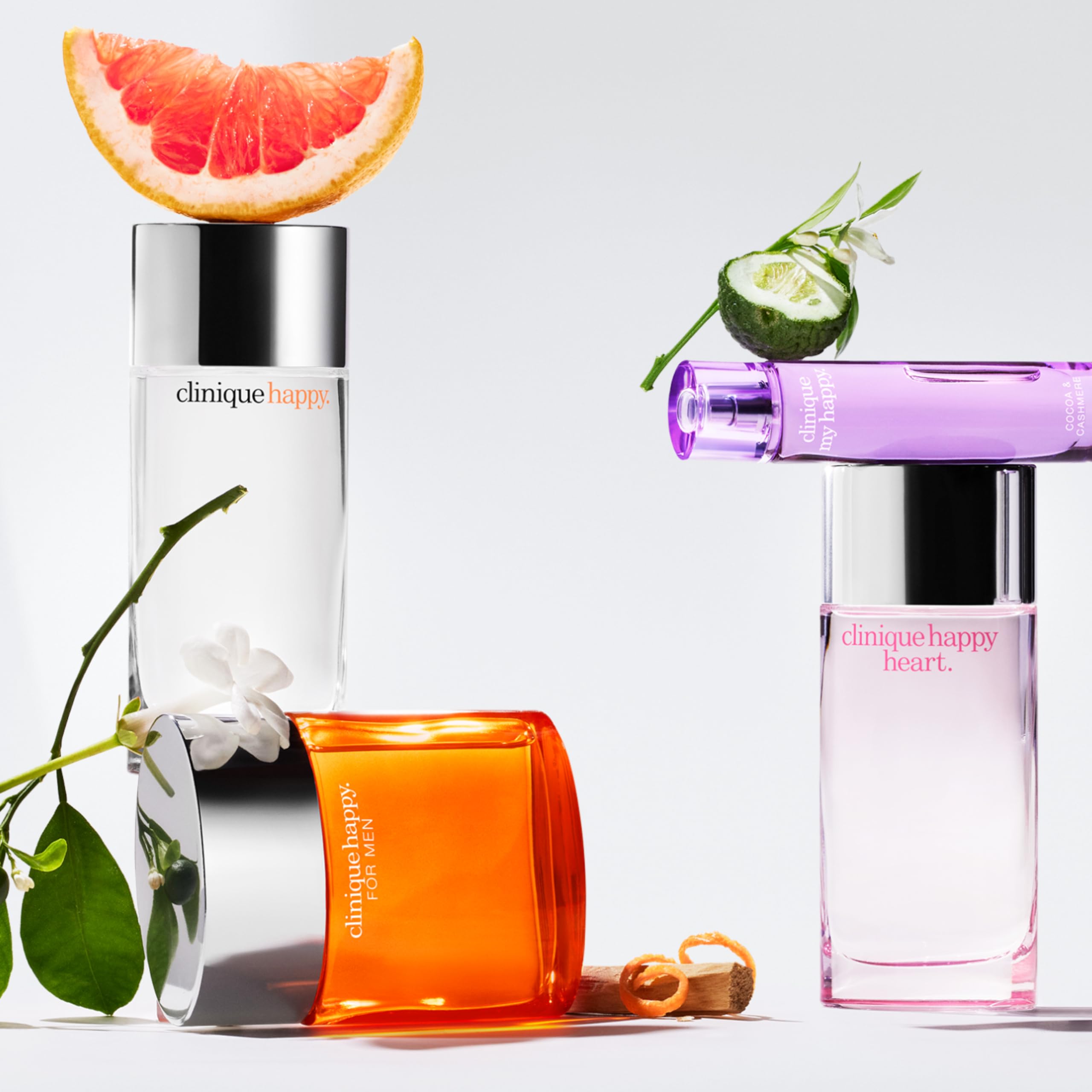 Clinique Happy Parfum - Eau de Parfum Pour Femme, Notes d'Agrumes Vives et de Fleurs Fraîches, 100 ml