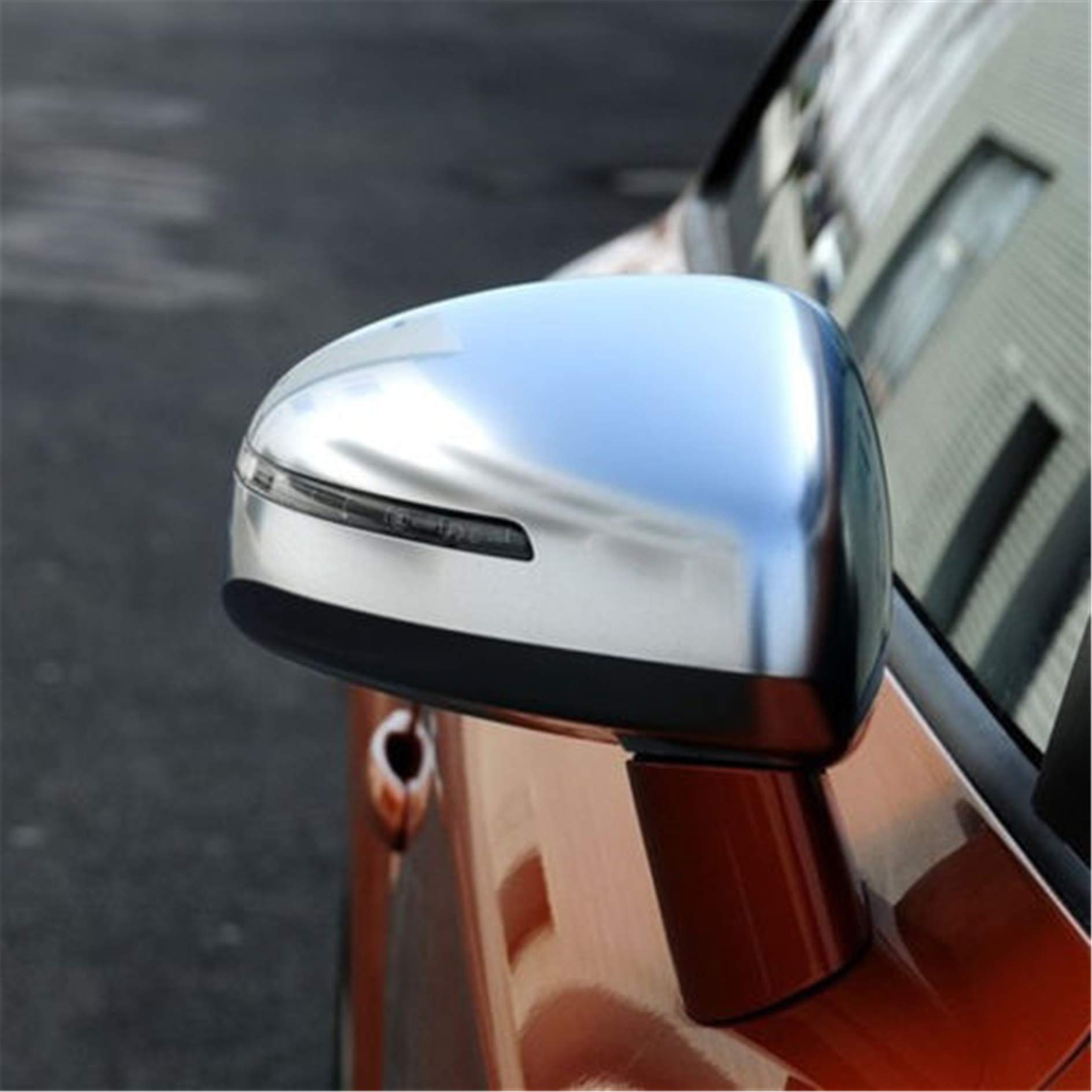 Per Specchietto Retrovisore Con Luci Di Cortesia E Logo Laser A LED Laterali Puddle 2013-2022 - 2