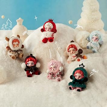 POP MART SKULLPANDA Winter Symphony Series, Blind Box Figures, Random Design Figures Collectible Toys Home Decorations, Holiday Birthday Gifts, Single Box