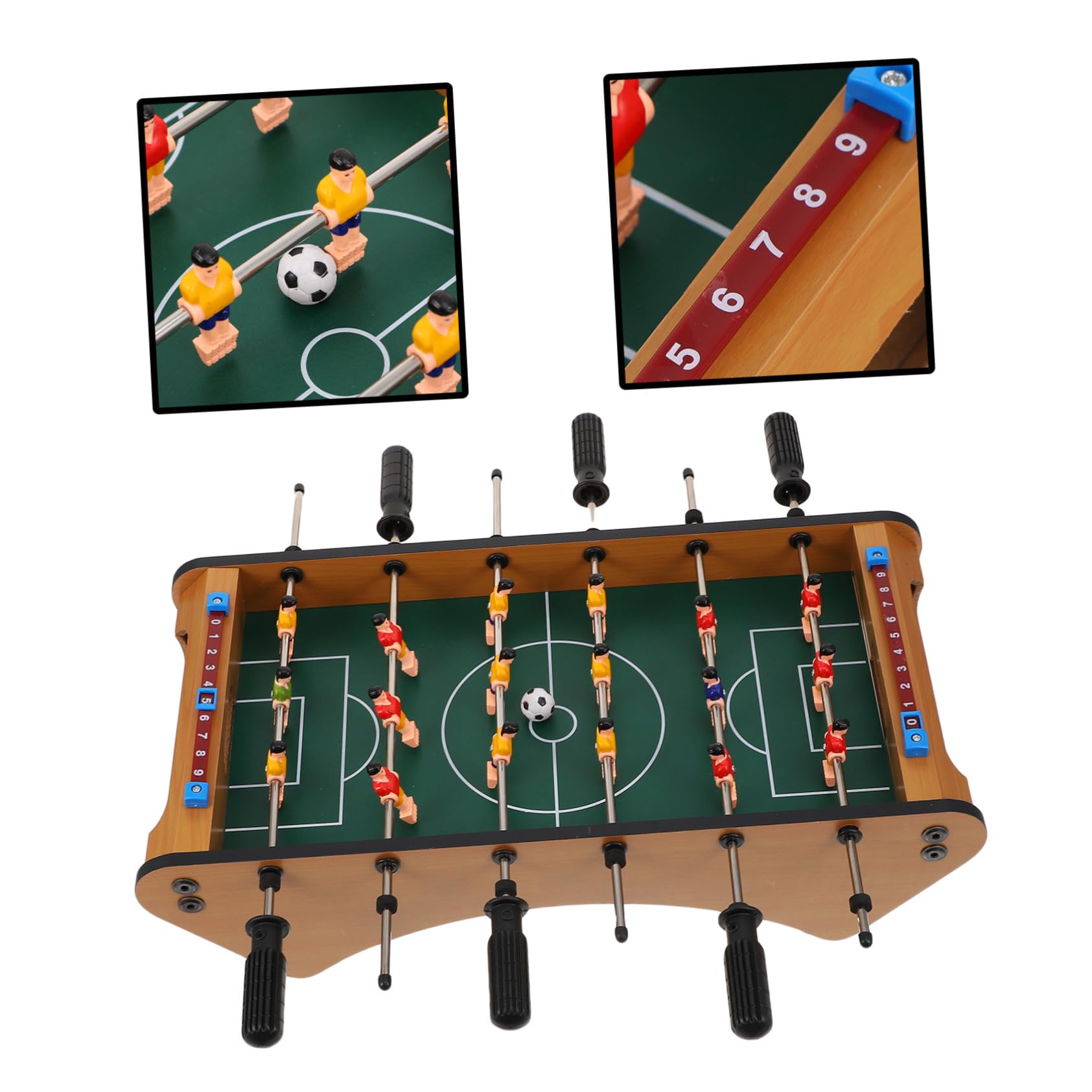Cabilock Giocattolo Interattivo Genitore-figlio per Migliorare la Coordinazione Mano-occhio, Gioco di Calcio Creativo in Plastica e Acciaio Inox, Decor Festa Scuola per Famiglia e Ragazzo