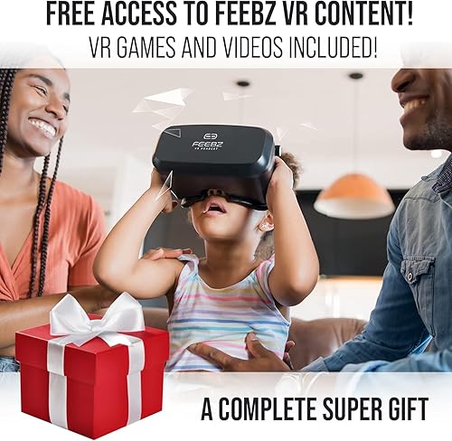 Miniatura 3 de VR Headset for iPhone & Android + Android Remote - for Kids  with Links to 3D VR Videos + VR Games for Android  Virtual Reality Goggles Set for
