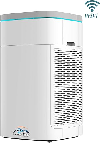 Miniatura 7 de Heaven Fresh Purificador de aire HEPA HF600 con sensor de calidad del aire y conectividad WiFi inteligente