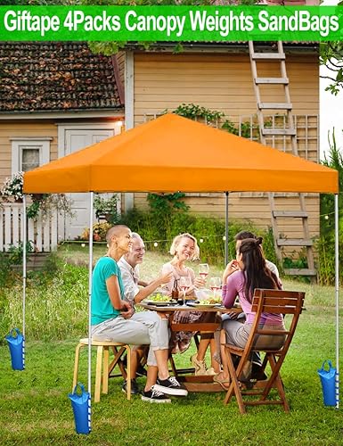 Miniatura 2 de Bolsas de arena extra grandes y resistentes de 120 libras para toldo desplegable Ez, tienda de campaña, glorieta al aire libre, refugio solar