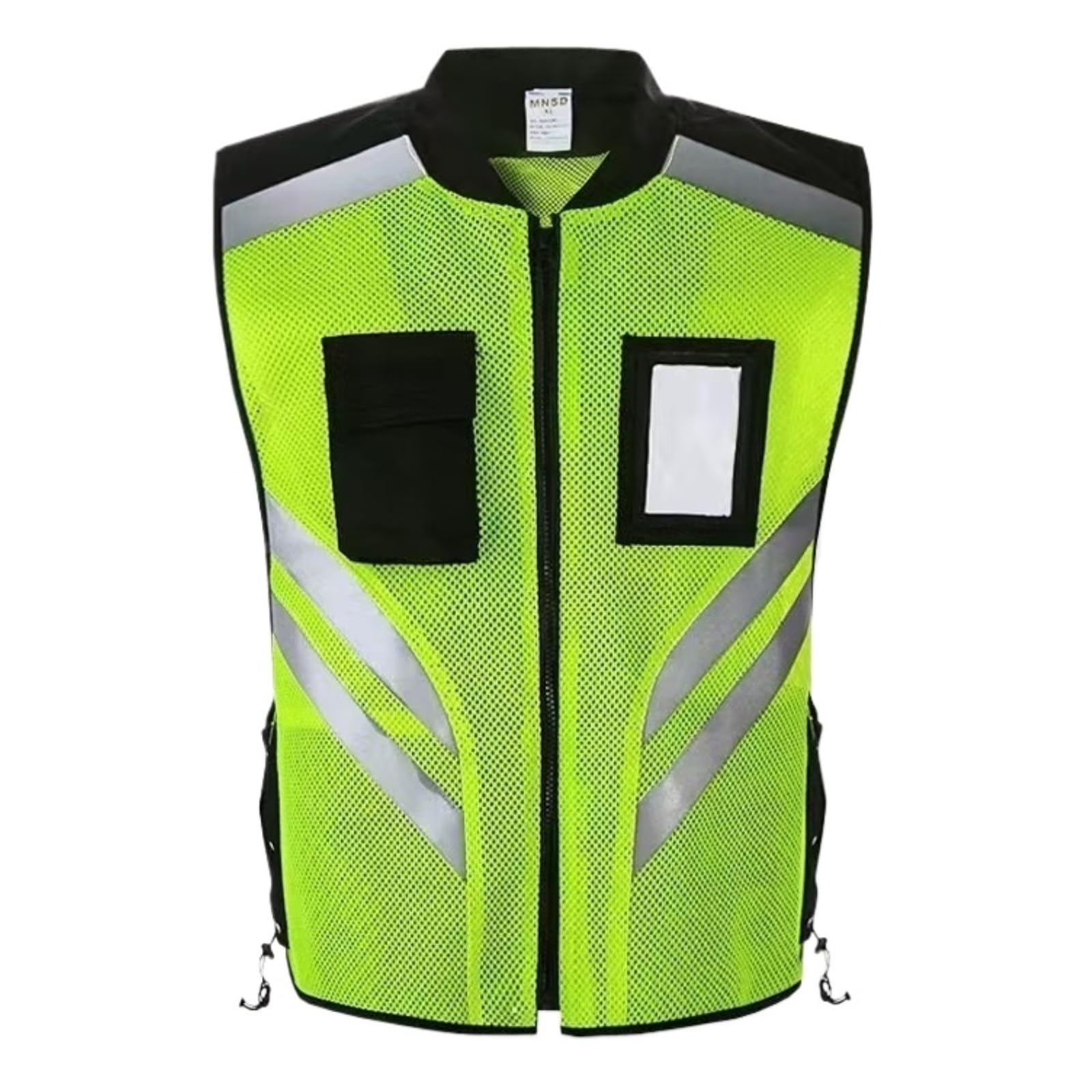giubbotto ad alta visibilità, Gilet Riflettente Ciclismo Verde Taglia Unica 2 Pz