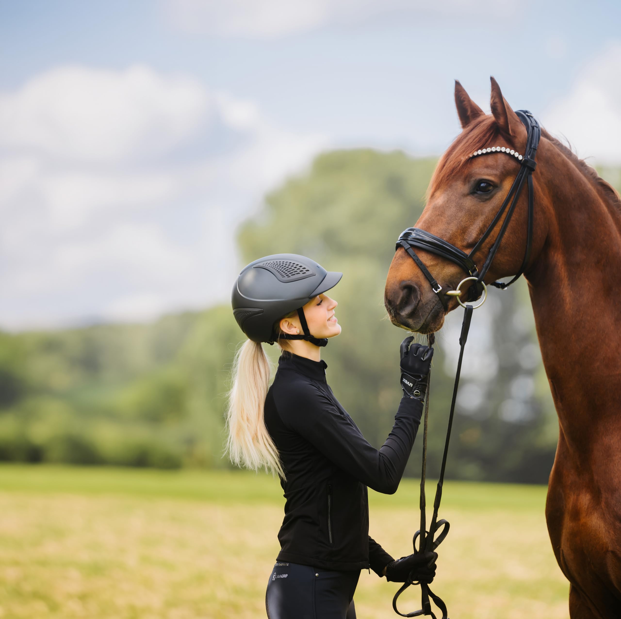 uvex Exxential III MIPS Casque d'équitation léger unisexe Taille réglable