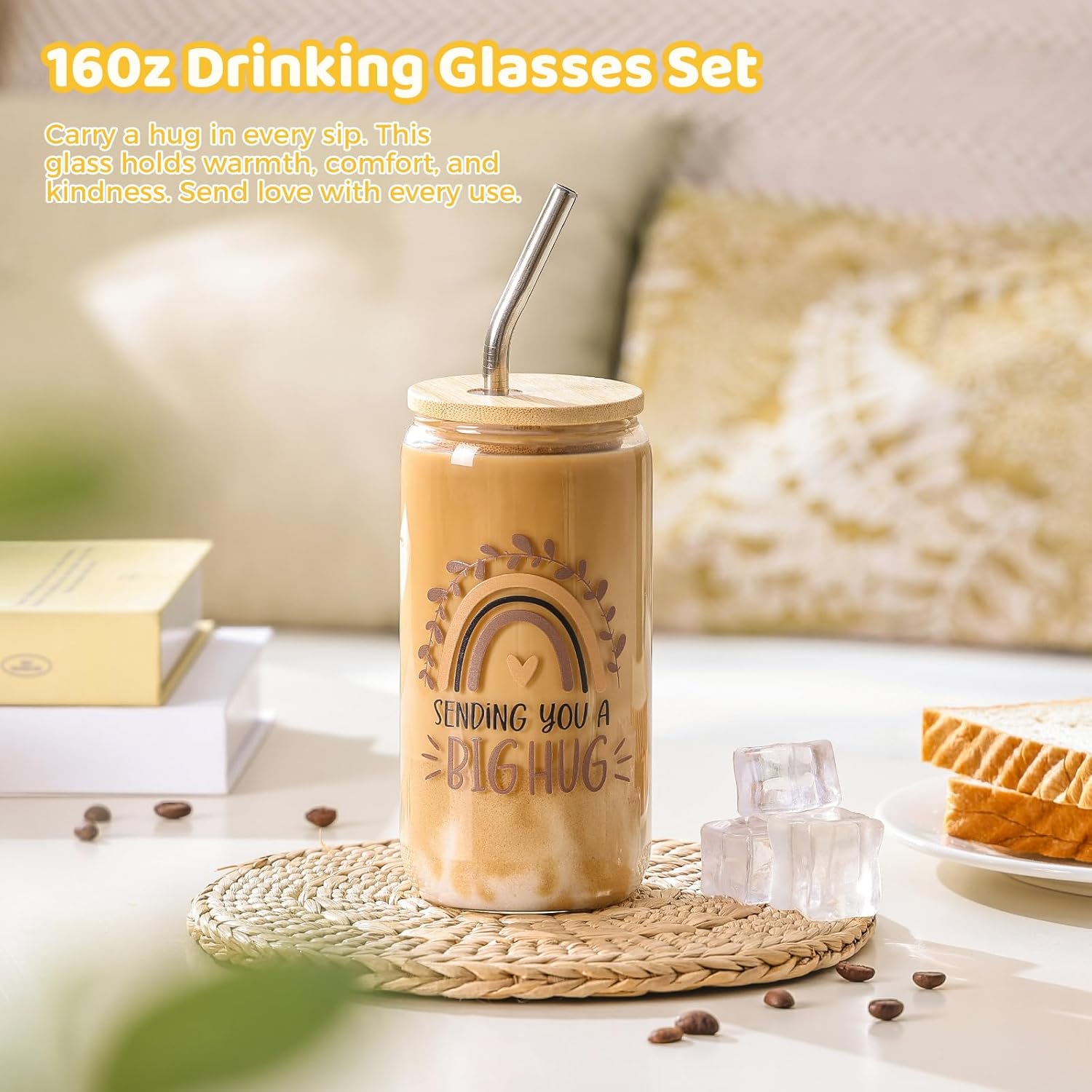 Self Care Gifts for Women,Unique Birthday Gifts for Women,Get Well Soon Gift Baskets,Care Package Thinking of You Sympathy Inspirational Valentines Day Gifts for Her Wife Friends Teenage Girls - Image 4