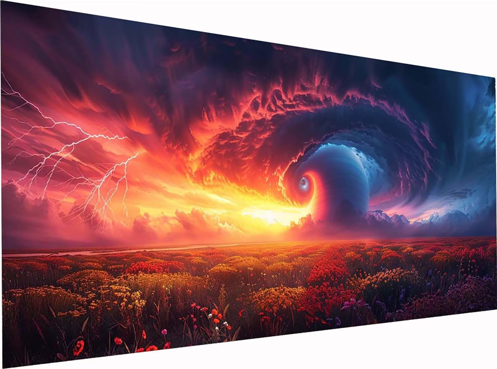 Tramonto 5D DIY Diamond Painting Grandi Dimensioni 100x200cm 5-7823