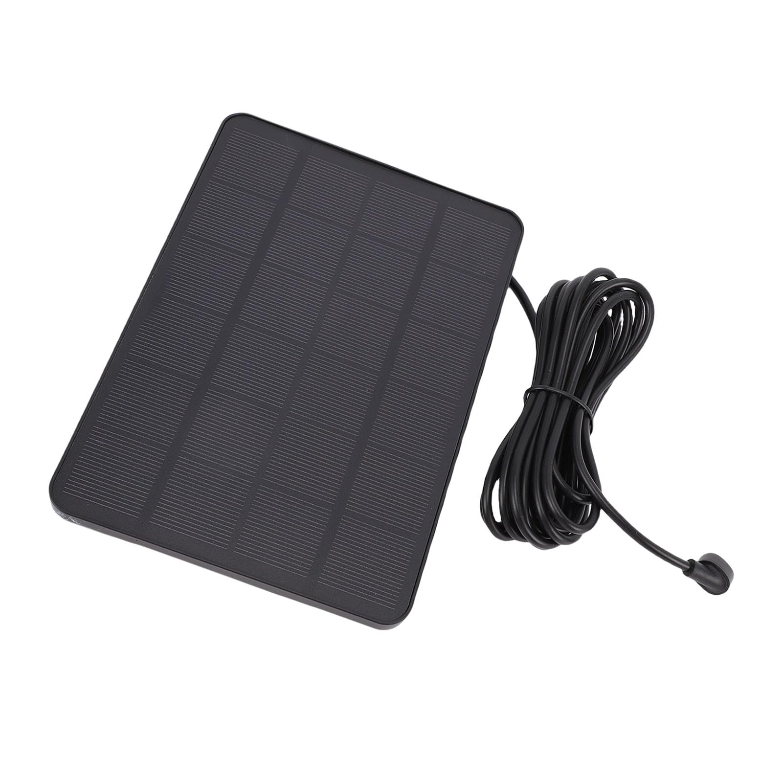 Tosuny Pannello Solare 10W per, IP66 Flessibile (2 pezzi) | Flexible Solar Panel with 9.8ft Cable, 360 Degree Adjustable Bracket, for Battery Version