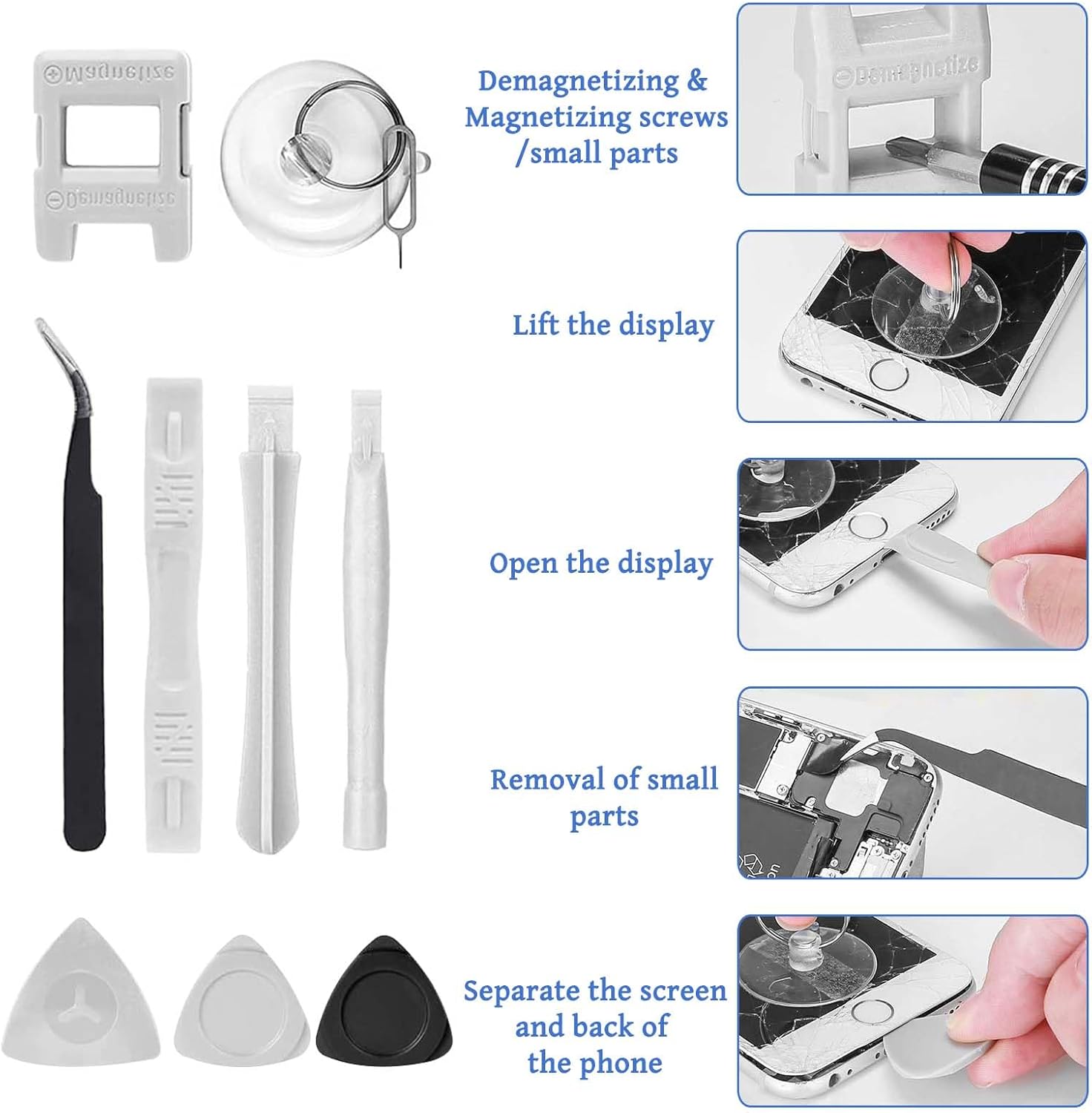 138PCS Precision Screwdriver Set, Electronic Repair Tool Kit Small Magnetic Screwdriver Kit for Watch Computer PC Laptop