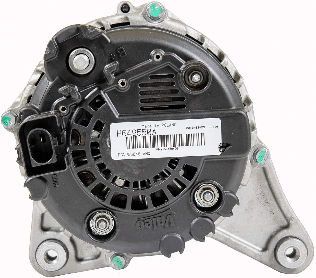 Valeo 443271 New Premium Alternator Replacement for Mercedes-Benz C300 (2015-2017) and Mercedes-Benz Metris (2016-2019)