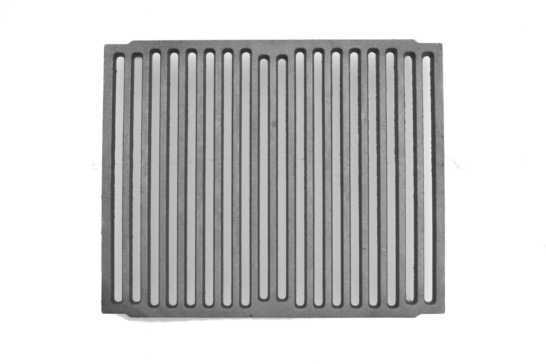 SEZAM 41,5 x 33,5 cm, griglia in ghisa, diversi diametri, adatta per camino, stufa, griglia per forno, griglia a carbone, barbecue a carbonella, griglia elettrica