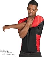 Vista 3 de Sanabul Esencial manga corta Rash Guard MMA BJJ Wrestling Grappling Jiu Jitsu