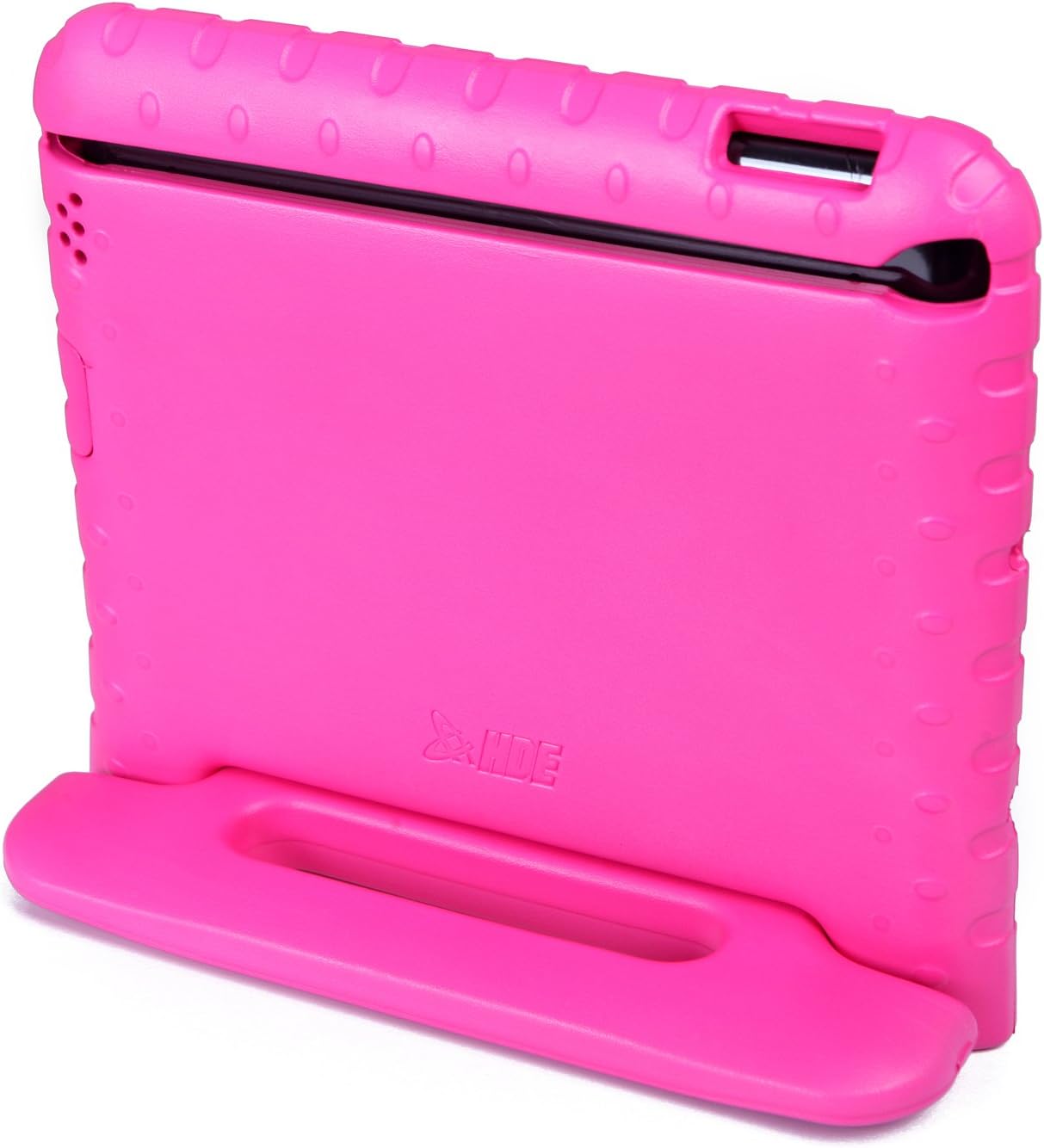 HDE iPad 2 3 4 Case for Kids - Shock Proof Bumper Heavy Duty Protective Cover Handle Stand for Apple iPad 2nd 3rd 4th Generation Tablet (Pink)