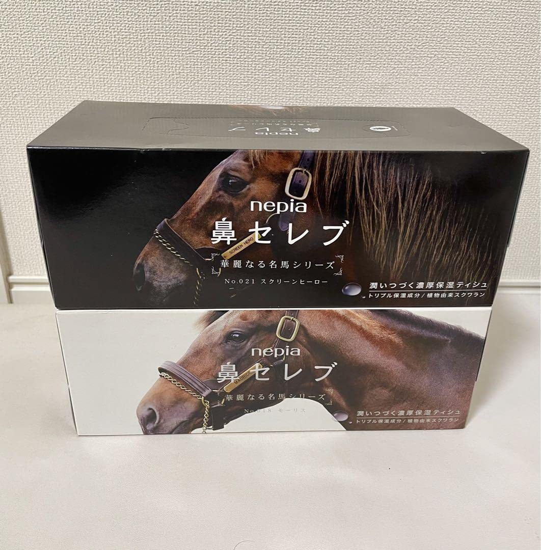 【極美品】鼻セレブ 華麗なる名馬シリーズ18箱　　3箱×6セット　シュリンク付き 極美品】鼻セレブ 華麗なる名馬シリーズ3箱×1セット シュリンク付き