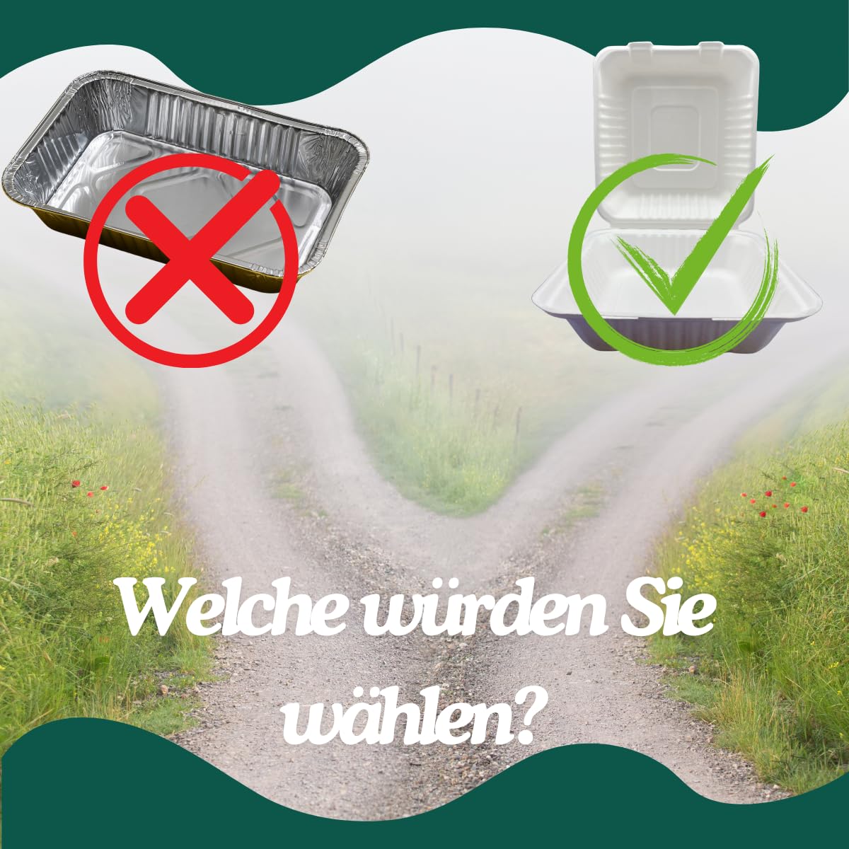 Bio (50 Stück) Bagasse Einweg Warmhalte- Hamburger Box Giant XXL, 200x215x80 mm, weiß Menüboxen un-geteilt, Snackboxen,umweltfreundiche biologischabbaubar Verpackungsboxen (1)