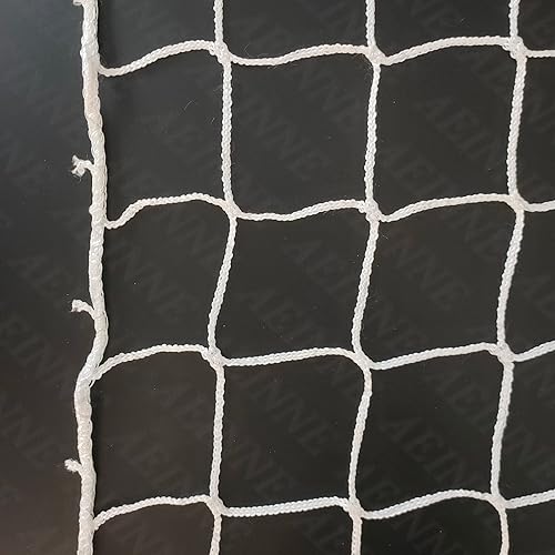 Miniatura 4 de Fútbol entrenador rebounder, redes de fútbol para patio trasero red metas reemplazo portería aro valla guardia futbol material deportes baloncesto