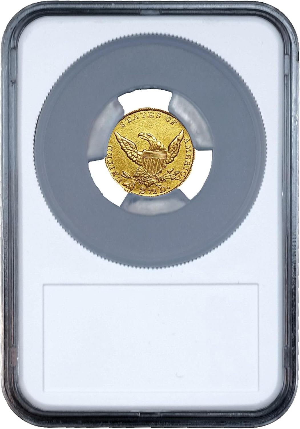 Ursae Minoris Elite Certified-Style Coin Holder for US Classic Head Gold $5.00 Half or $2.50 Quarter Eagle 1834 – 1839