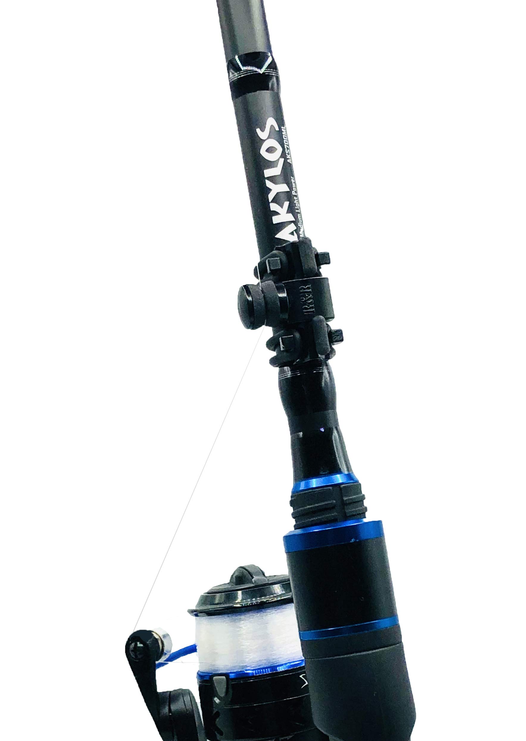 The R&R Life Hold My Line - Light to Medium Fishing Rod Line Holder Gear Accessories Tying Equipment Tackle for Freshwater Reels - Fits Rods Light to Medium
