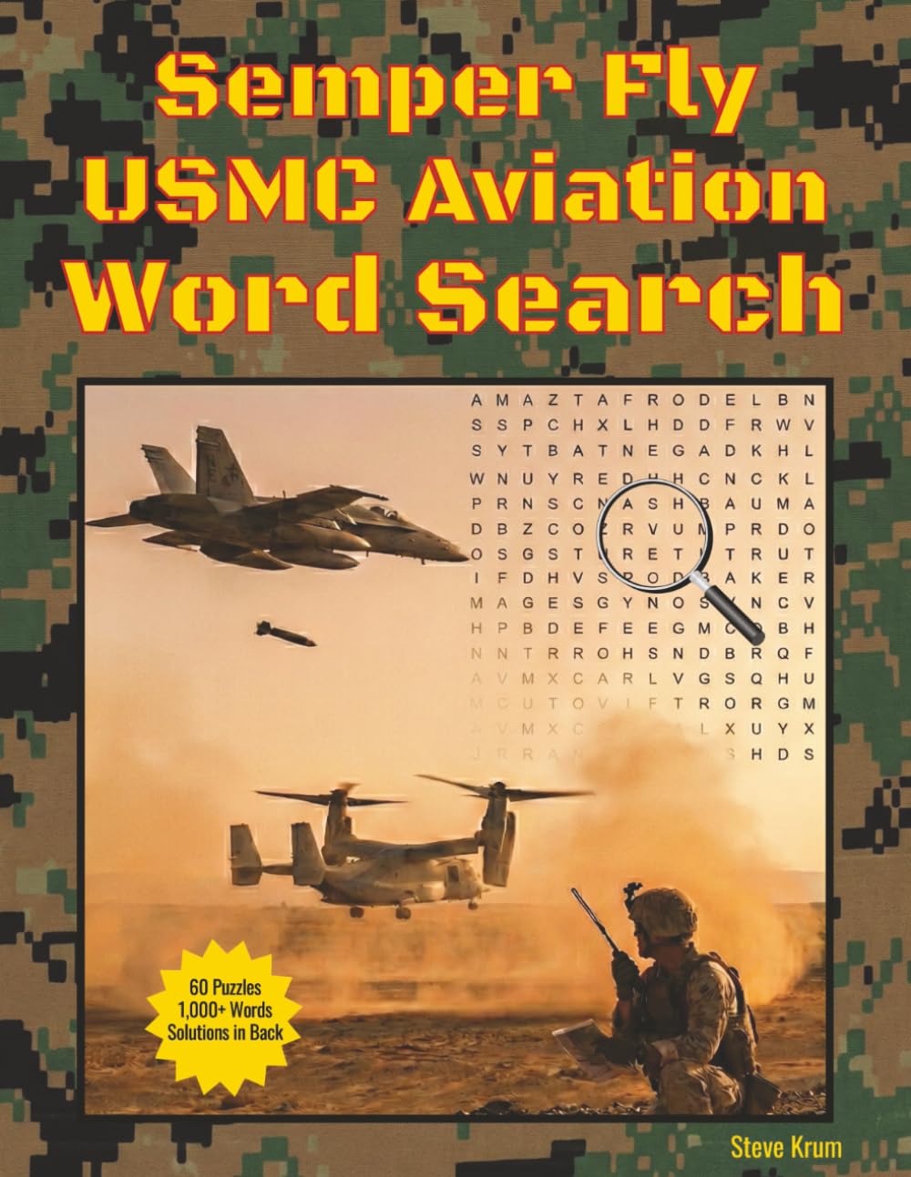 Semper Fly USMC Aviation Word Search (The Aviator’s Word Search Collection)