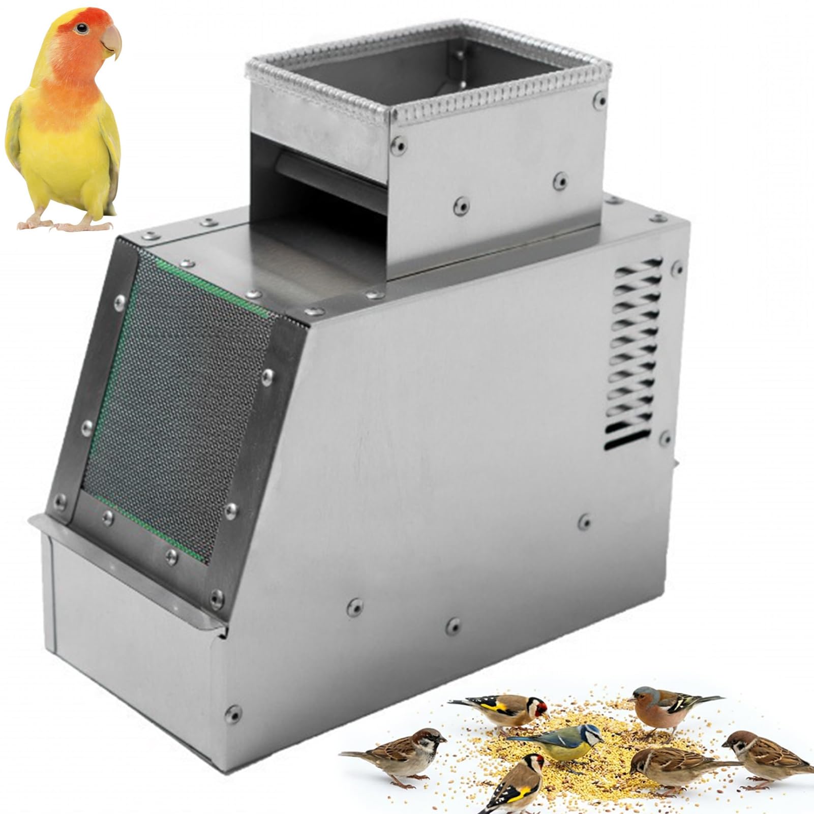 Elektryczna Maszyna Do łuskania I Przewiewania Ziarna Z Nadmuchem 30~40 Kg/