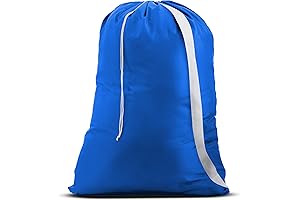 Handy Nylon Laundry Bag: Essential Laundry Companion for College and Laundromats