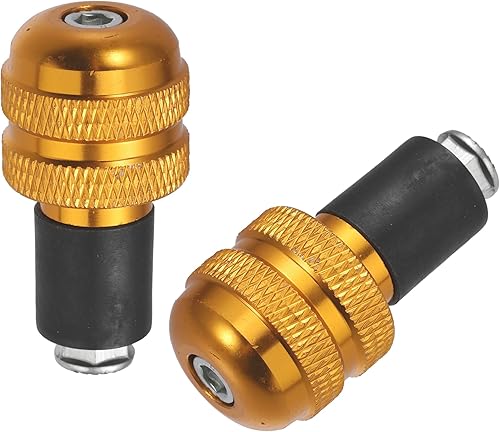 Miniatura 6 de X AUTOHAUX 1 par 78 "0.866 in motocicleta manillar extremo agarres barra extremos tapón tapón para motocicleta