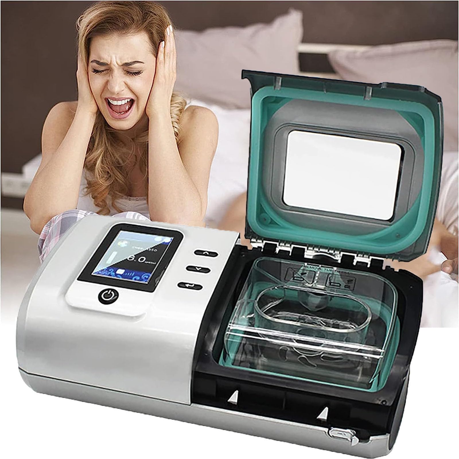 Anti Snoring Device, Sleep Aid Machine, Fully Automatic Anti Snore Home Sleep Aid Device For Adults Relieve Snoring Prevent Sleep Apnea, For Men Women