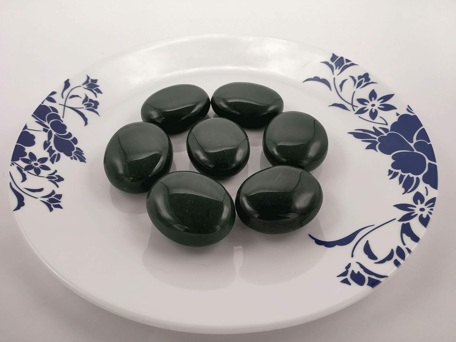 Green Aventurine Crystal Palmstone - Natural Healing Crystals Gemstone Worry Stone, Green Aventurine (Dark) - Image 4
