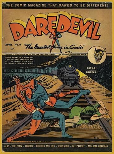 Daredevil (Golden Age) No9 Vintage Superhero Comic April 1942
