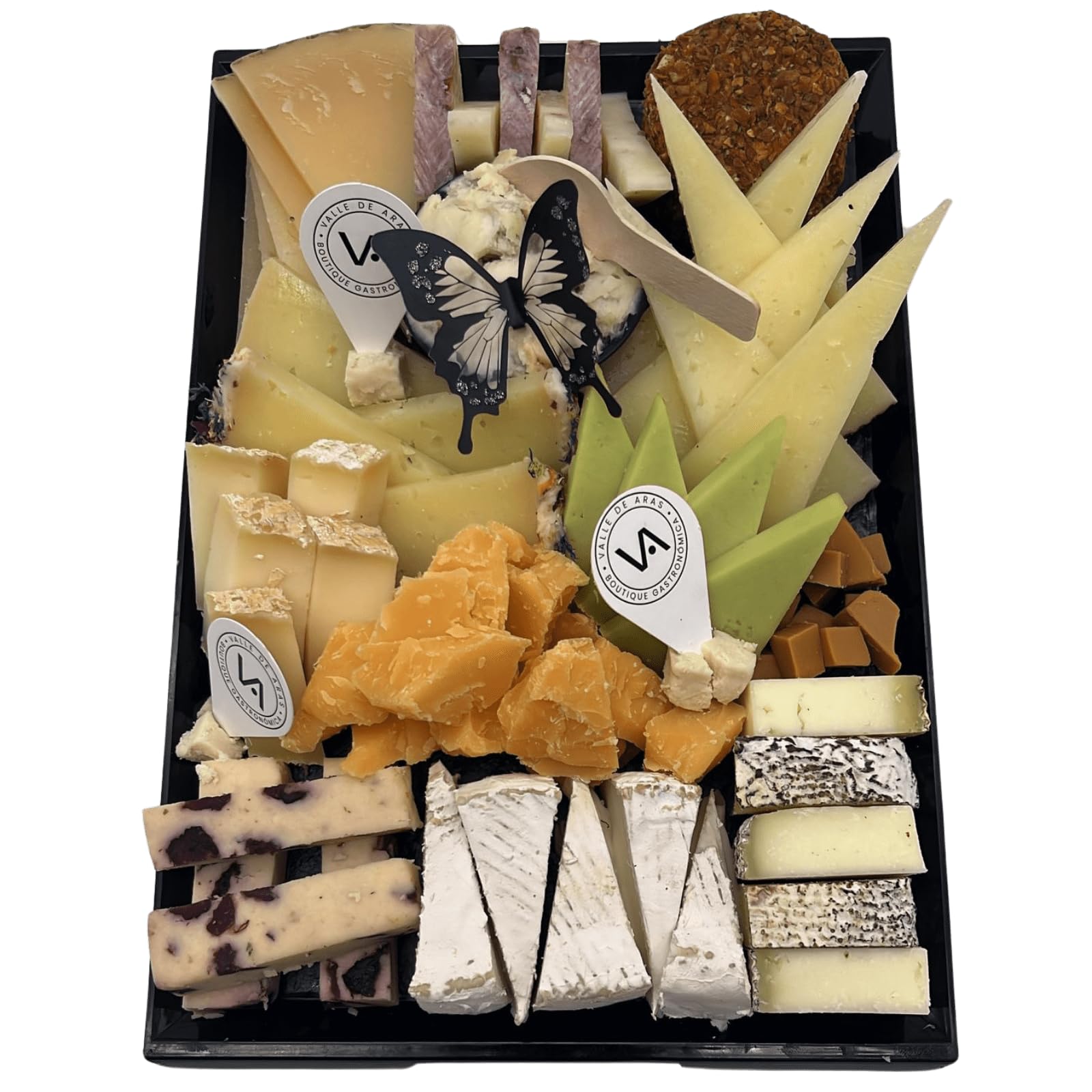 Tabla de Quesos Semanal | Selección Gourmet Artesanal de 900gr de queso cortado | Variedad de Quesos Curados y Semicurados | Perfecto para Degustar en Eventos, Aperitivos y Maridajes