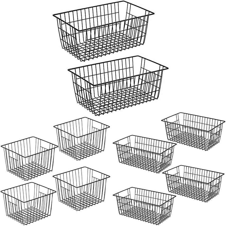 SANNO Metal Storage Baskets